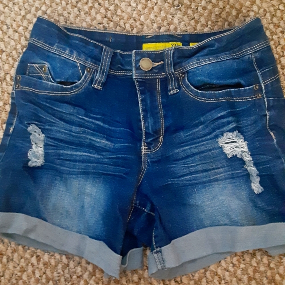 YMI Wanna Better Butt Jean shorts